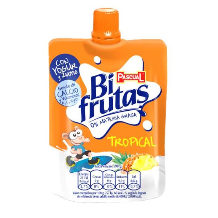 BIFRUTAS PASCUAL TROPICAL POUCH