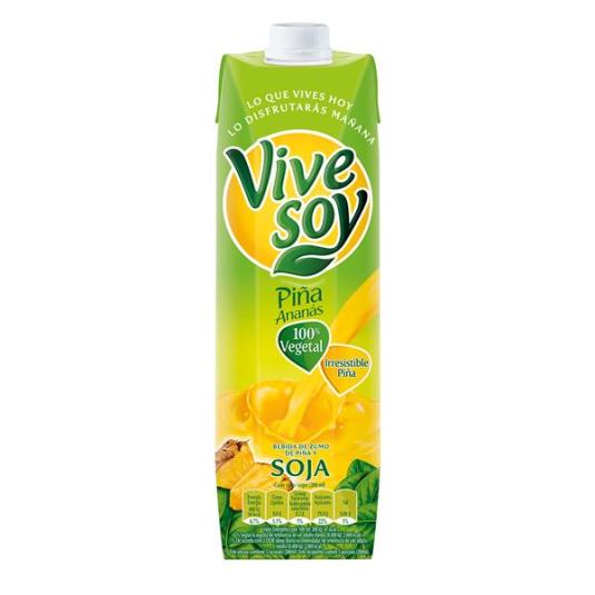 ZUMO PIÑA VIVESOY BRIK 1L