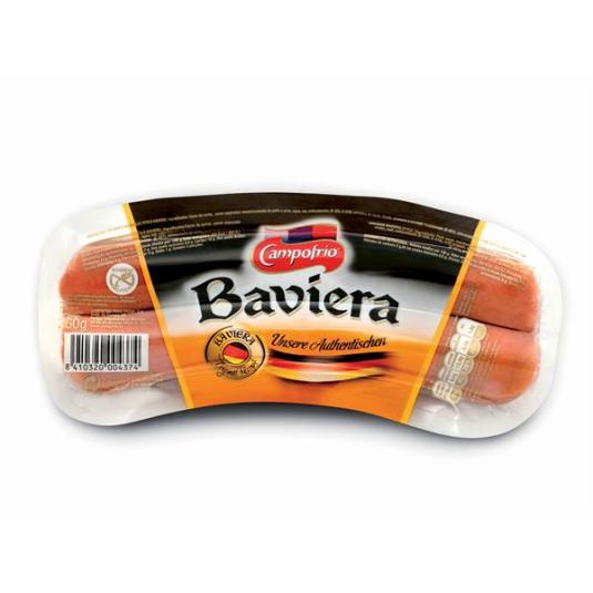 SALCHIC.BAVIERA CAMPOFRIO 260G