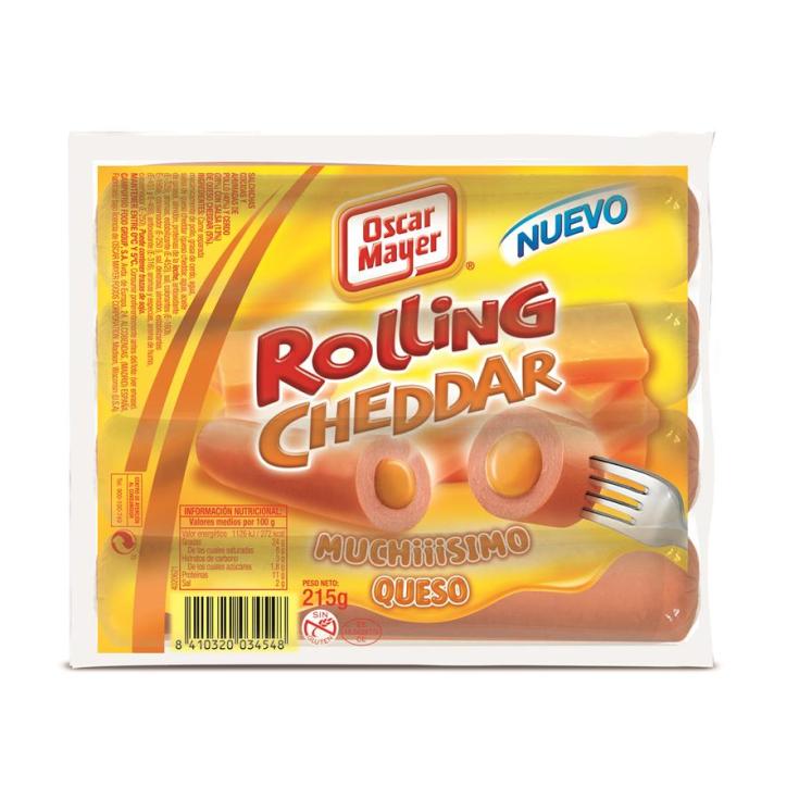 SALCHI.ROLLING CHESSE O.MAY.125G