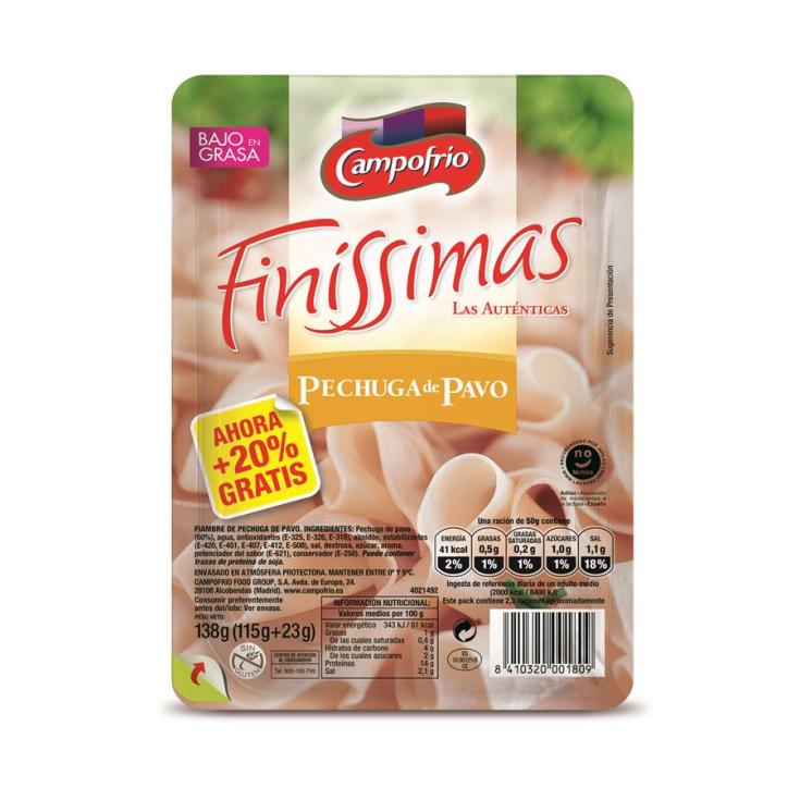 PECH.PAVO FINISSI.CAMPOFRIO 115G