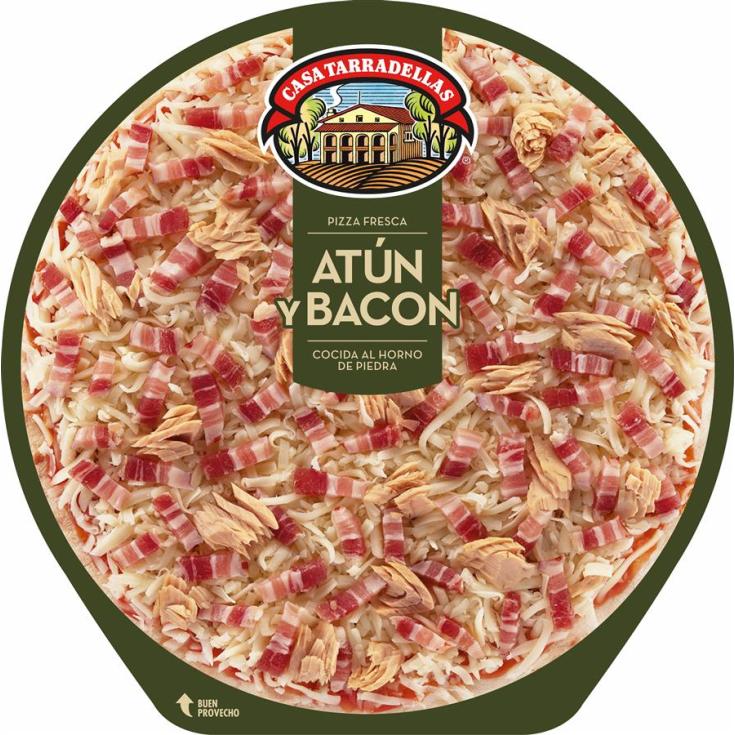 PIZZA DE TONYINA I BACON TARRADELLAS 435G