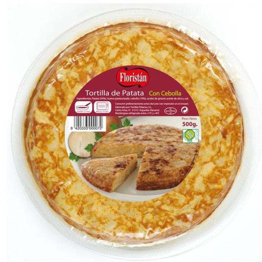 TORTILLA CEBOLLA PALACIOS 600GR