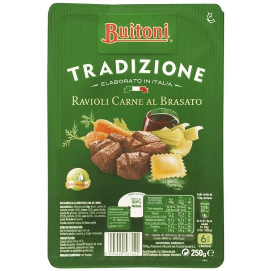 RAVIOLI AL BRASAT.BUITONI 250G