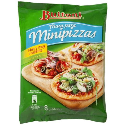 MASA PARA MINIPIZZA BUITONI 265G