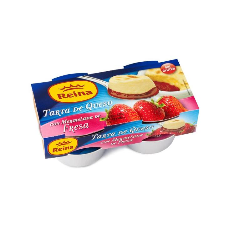 TARTA QUESO Y FRESA REINA P-4
