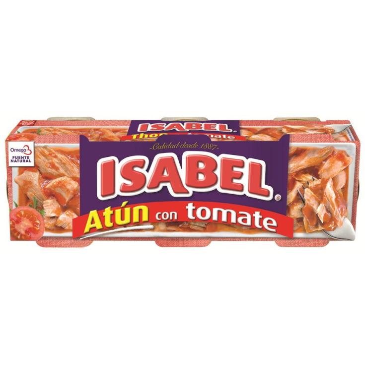 ATUN C/TOMATE ISABEL 85G P3