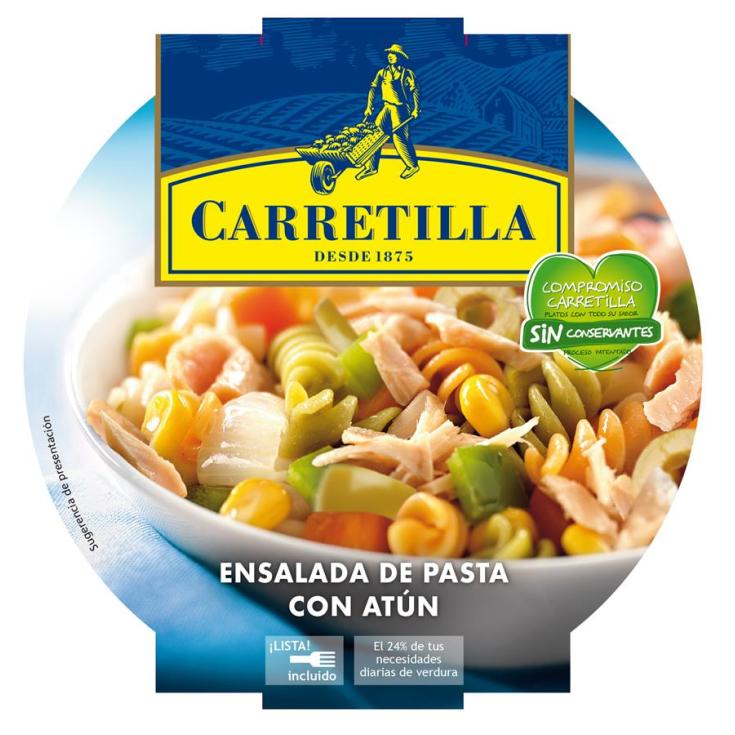 ENSAL.PASTA/ATUN CARRETILL.240G