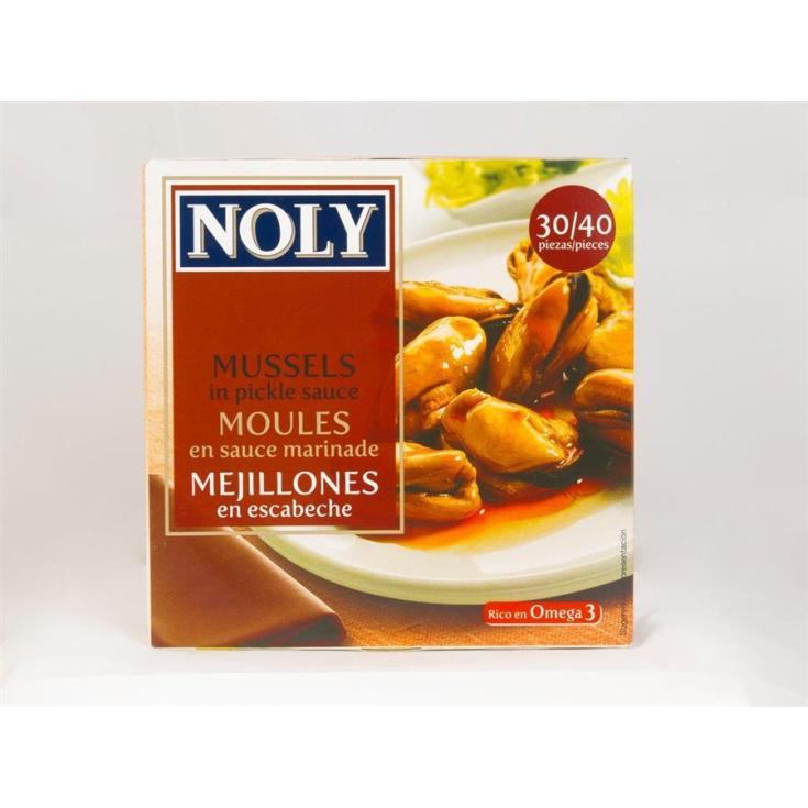 MEJILLON ESCABECHE R550 30/40 NOLY