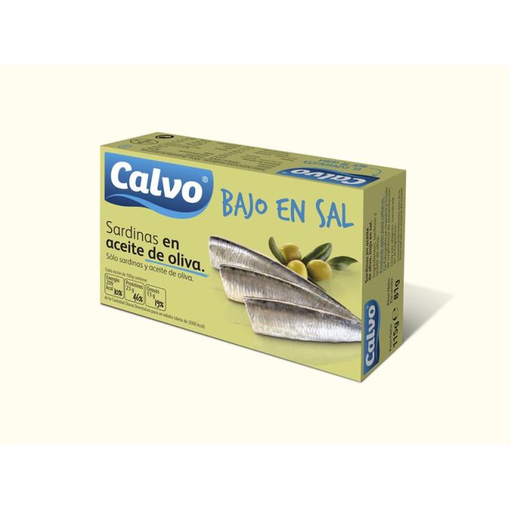 SARDINA AC.OLIVA BAJO SAL CALVO 115G