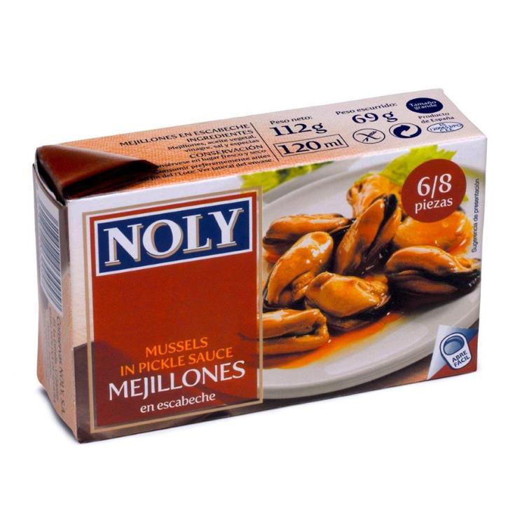 MEJILLON ESCAB.6/8 NOLY 120GR