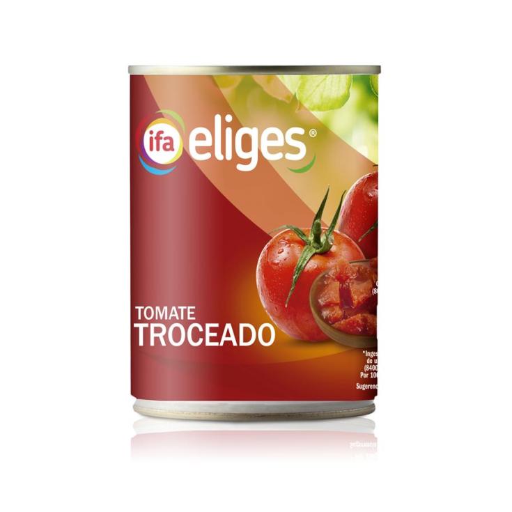 TOMATE TROCEADO IFA LATA 390G