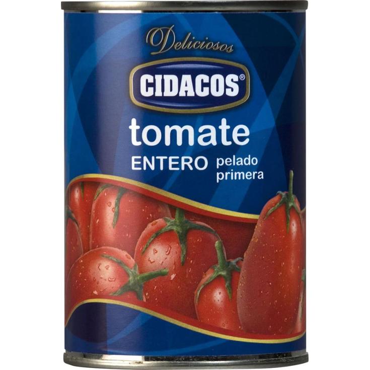 TOMATE NAT.ENTERO CIDACOS 410GR