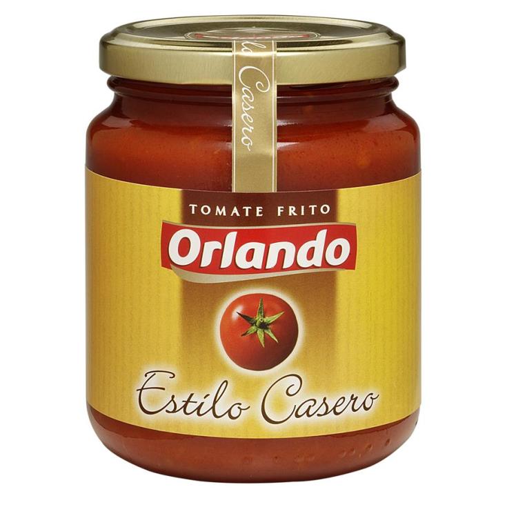 TOMATE FRITO CASERO ORLANDO 370 G.