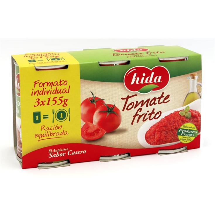 TOMATE FRITO HIDA 180G PACK-3