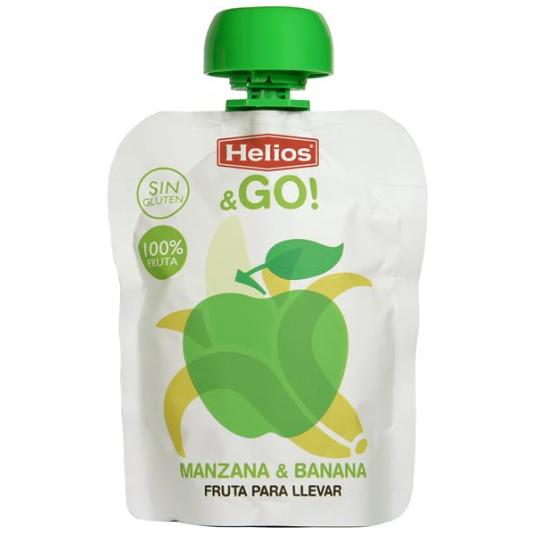 FRUTA HELIOS GO MANZA/BANANA 90GR