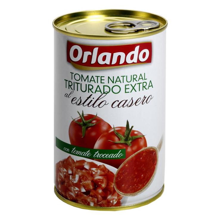 TOMATE TRITU.CASERO LATA ORLANDO  400G