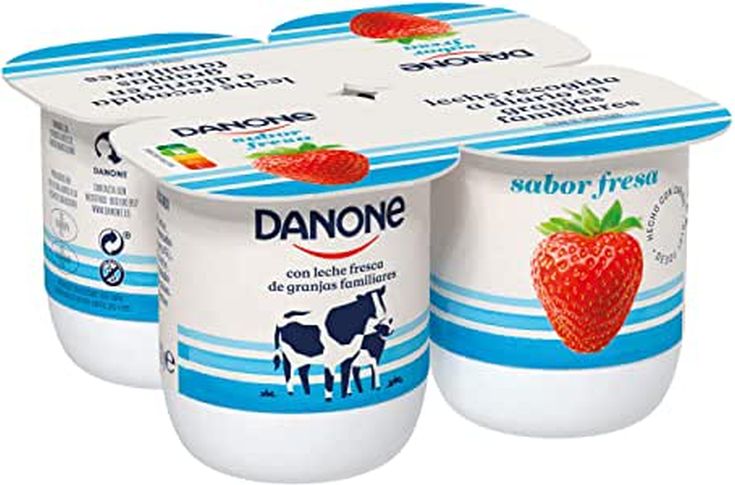 DANONE SABOR FRESA PACK 4X120 GR.