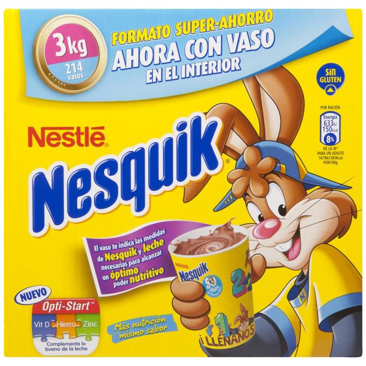 CACAO SOLUBLE NESQUIK ESTUCHE 3K