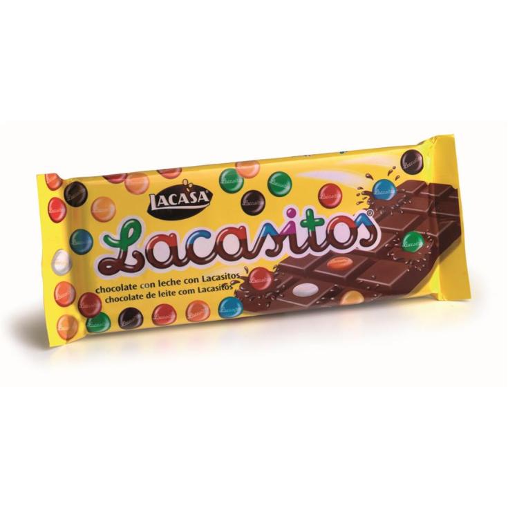 CHOCOLATE CON LACASITOS  100G