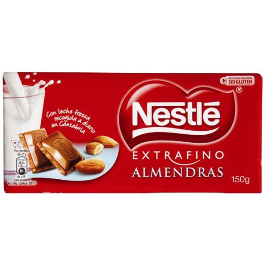 CHOC.ALMEND.NESTLE TABLET.150G