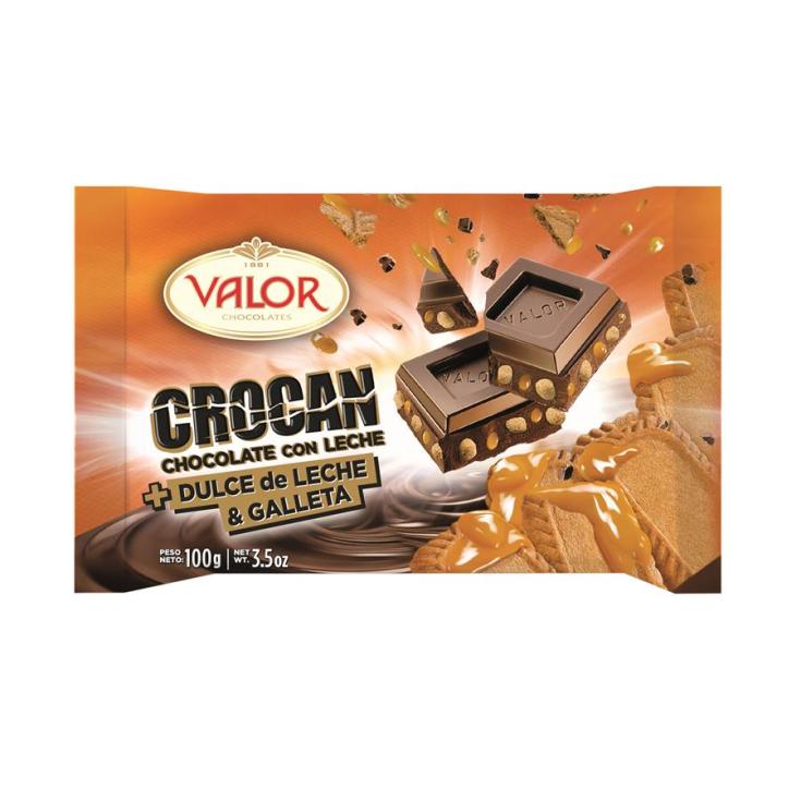 CHOC.CROCAN DULCE LECH VALOR 100G