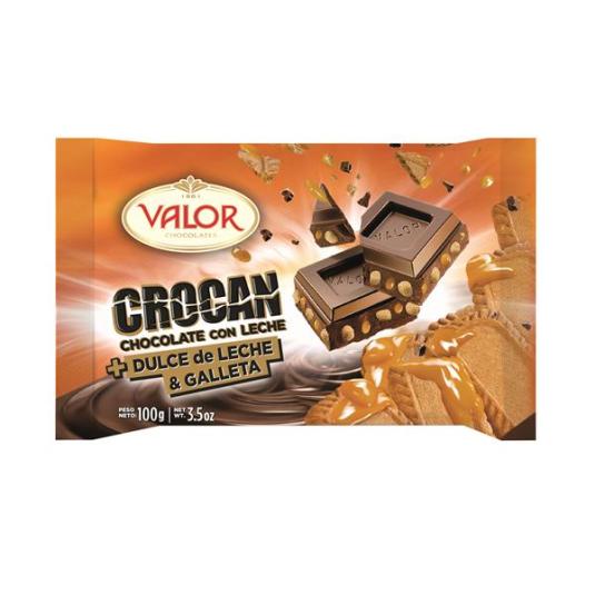 CHOC.CROCAN DULCE LECH VALOR 100G