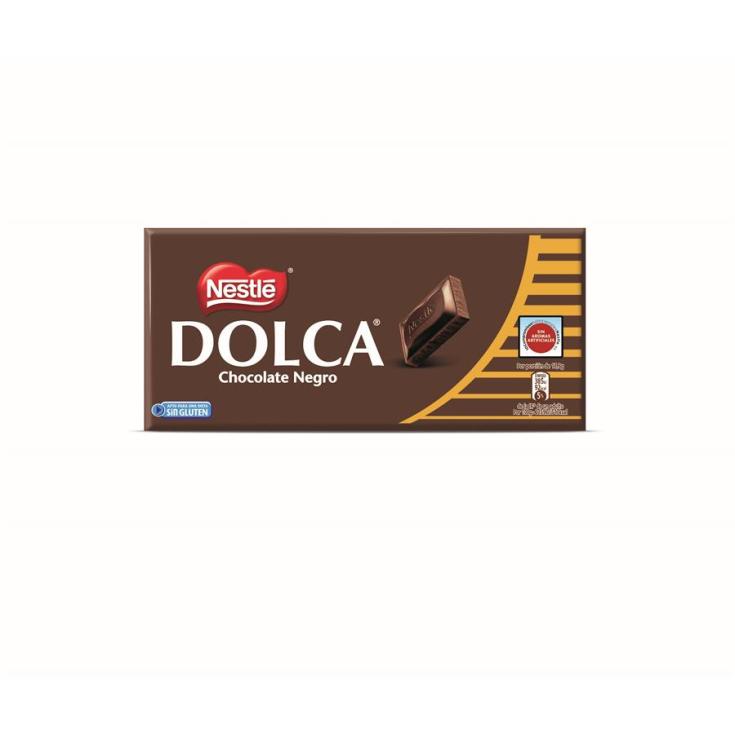 CHOCOLATE NEGRO DOLCA 125G