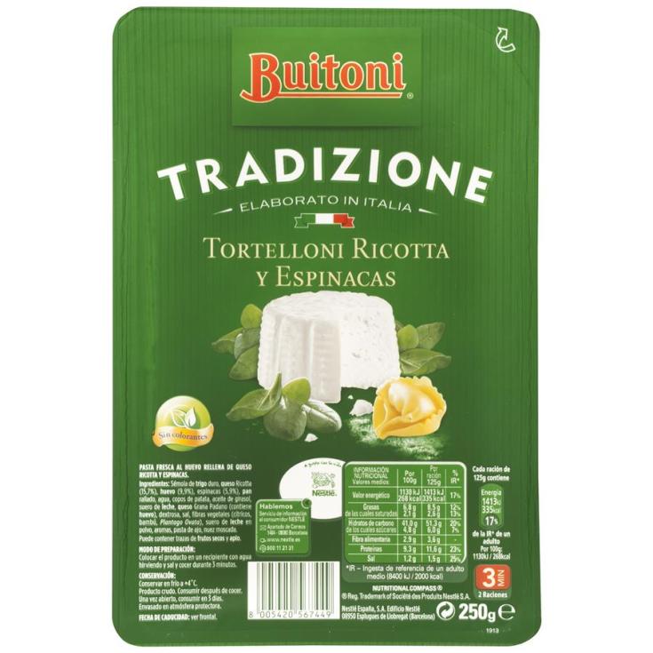 TORTELIN.ESPINAC.BUITONI 250GR