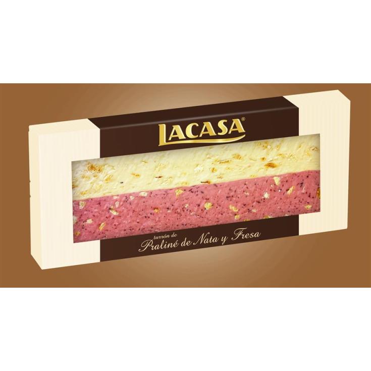 TURRON NATA/FRESA LACASA 250GR