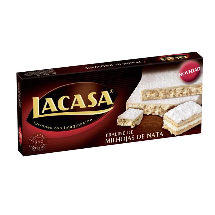 TURR.PRALINE MILHOJAS LACASA 200GR