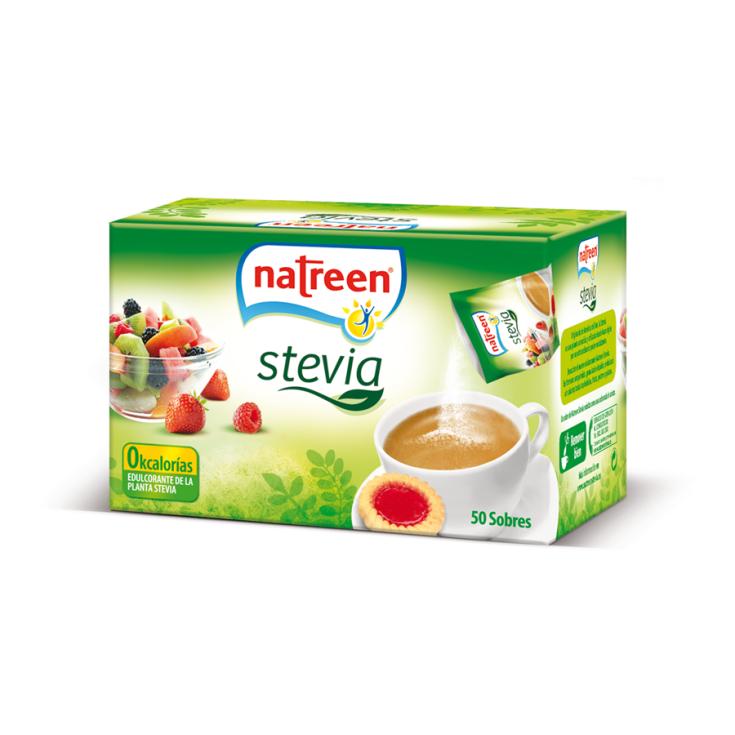 NATREEN STEVIA GRANULA 50 SOBRES