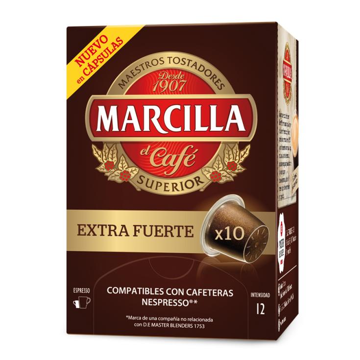 CAFE MARCILLA EXTRA FUERTE 10 CAP