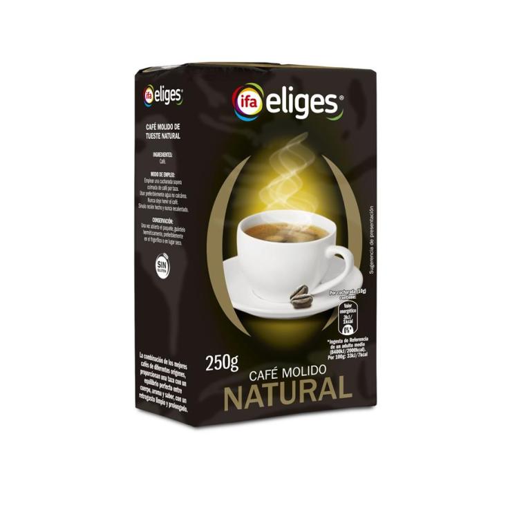 CAFE MOLIDO NATUR IFA ELIGES 250G