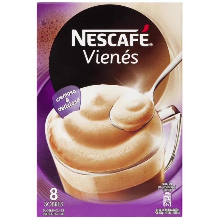 CAFE SOLUBLE VIENES NESCAFE 144G