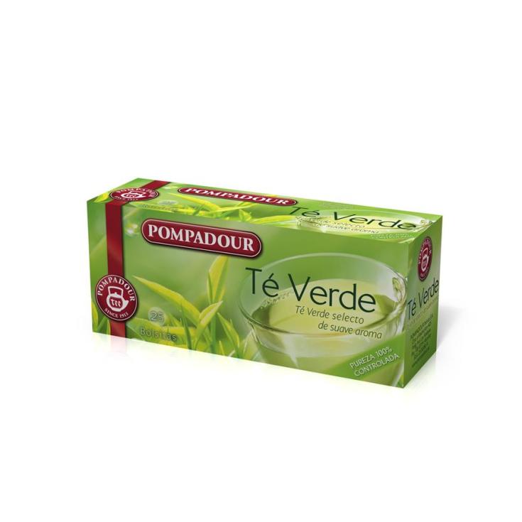 TE VERDE POMPADOUR 25SOBRES