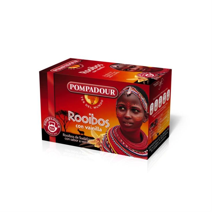 TE ROOIBOS VAINIL POMPADOUR 20 UD