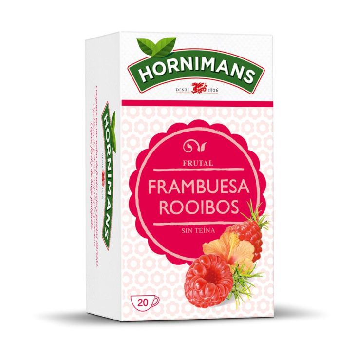 INF. ROOIBOS FRAMB. HORNIMANS 20