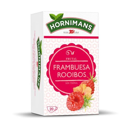 INF. ROOIBOS FRAMB. HORNIMANS 20