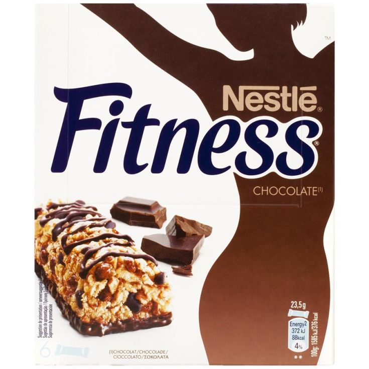 BARRITAS FITNESS CHOCO 125G