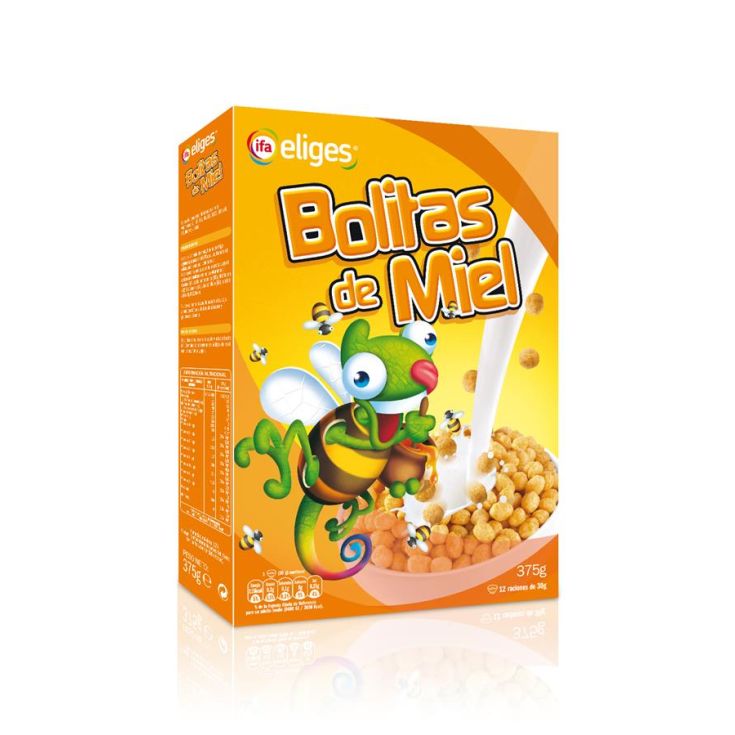 CER.BOLITAS MIEL IFA ELIGES 375GR.