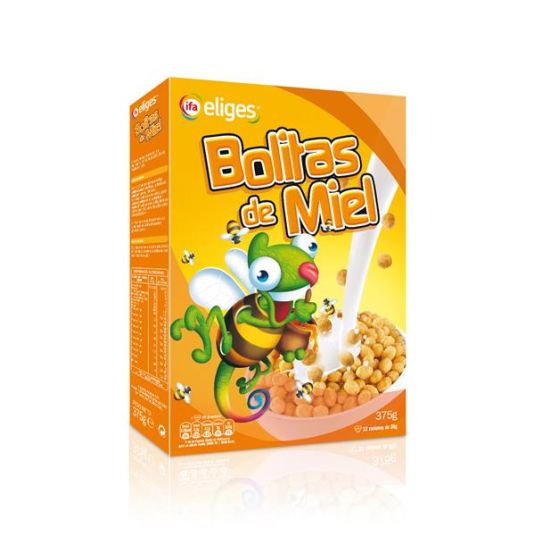 CER.BOLITAS MIEL IFA ELIGES 375GR.