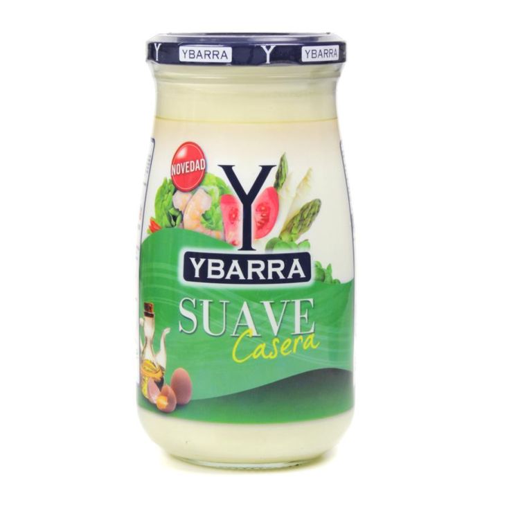 MAYONESA SUAVE CASERA YBARRA 450G