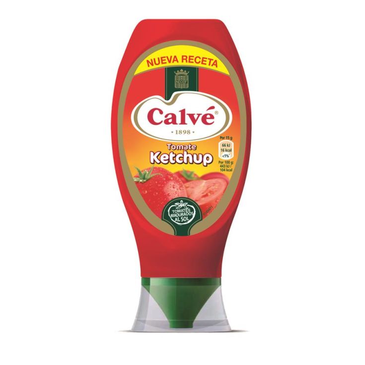 KETCHUP BOCABAJO CALVE 482GR