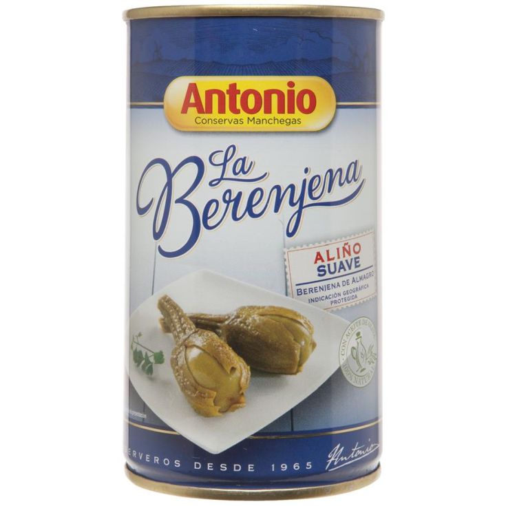 BERENJENA ALIÑADA ANTONIO 350 GR