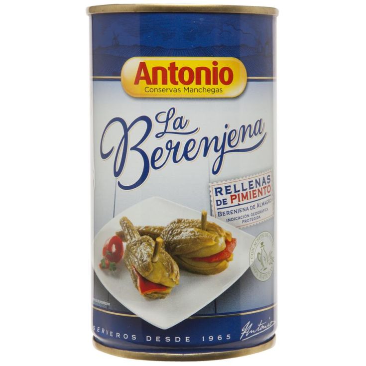 BERENJENA RELL.PIMIENTO ANTONIO 350GR