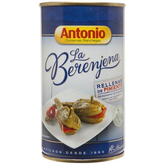 BERENJENA RELL.PIMIENTO ANTONIO 350GR