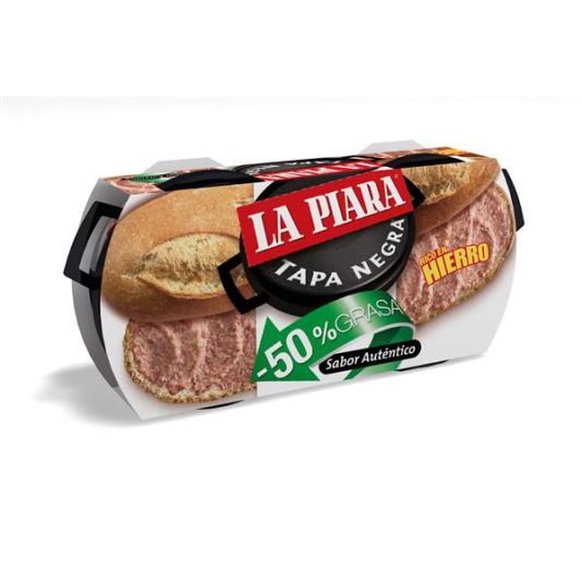 PATE TAPA NEGRA -50% MG LA PIARA P-2