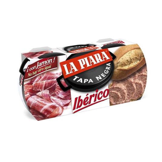 PATE TAPA NEGRA IBERICO LA PIARA P-2