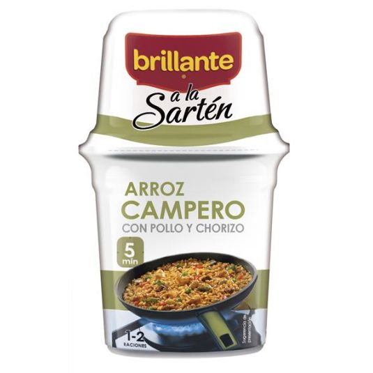 ARROZ BRILLANTE SARTEN CAMPERO 615GR